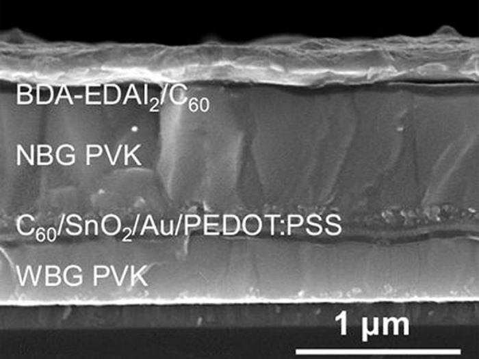 All-perovskite tandem solar cell based on tin-lead perovskite achieves 28.8% efficiency